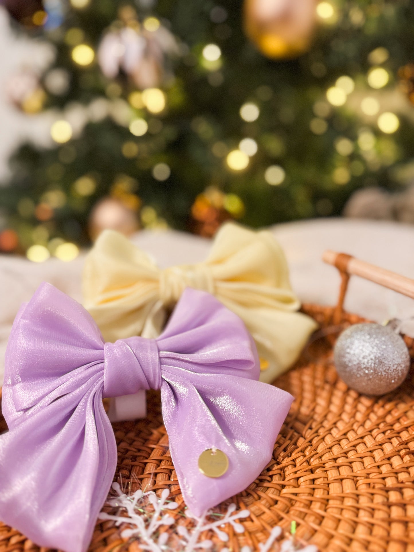 Ethereal Series - Iridescent Statement Bows