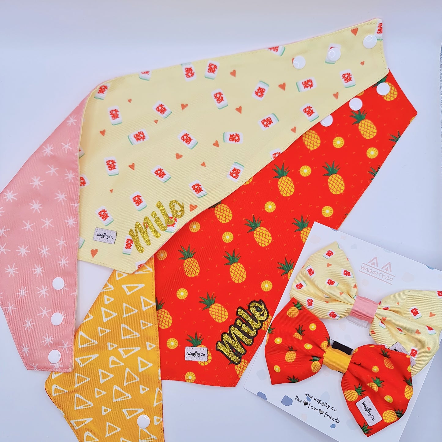 Paw-ng Paw-ng Huat Reversible Bandana
